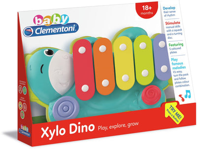 Clementoni baby - xylo dino, speelgoedinstrument