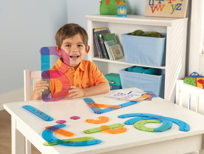 Learning resources alfabet bouwset educatief speelgoed multicolor. - 3+