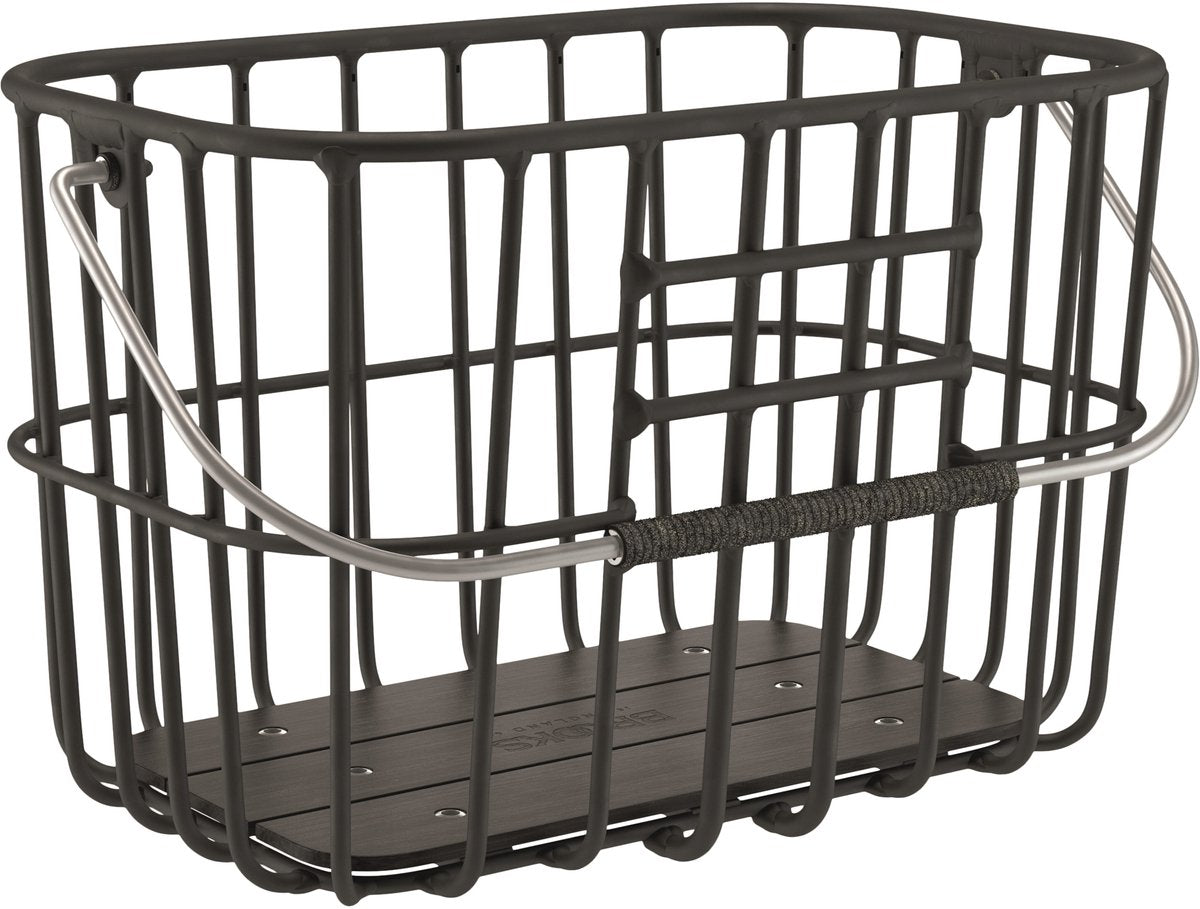 Brooks Hoxton Basket 25L Black 38x26x26cm