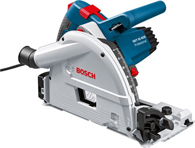 Bosch blauw bosch professional gkt 55 gce cirkelzaag - 1400 watt - 57 mm zaagdiepte - inclusief zaagblad en l-boxx