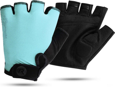 Rogelli core dames fietshandschoenen - zomer - korte vinger - lichtblauw