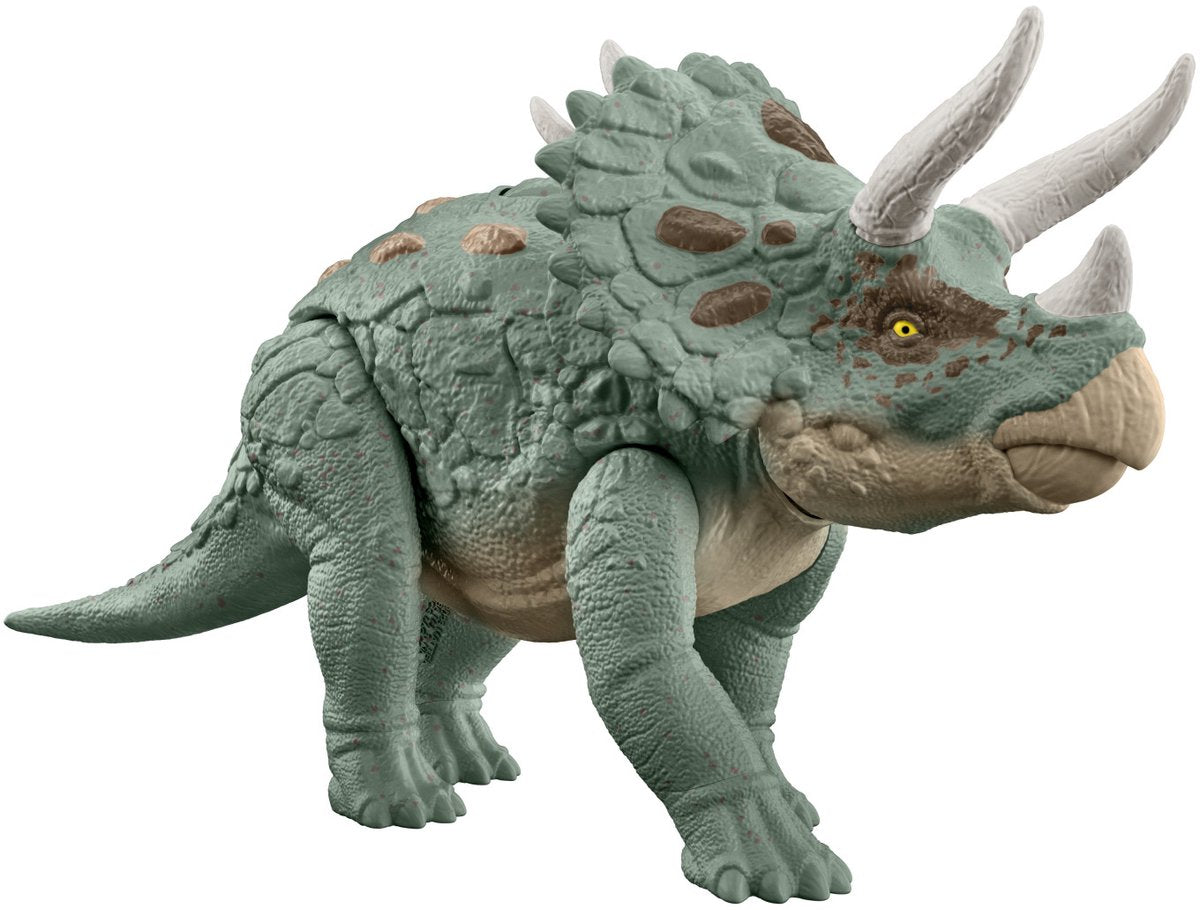 Jurassic world triceratops mega actie - mattel - htk79