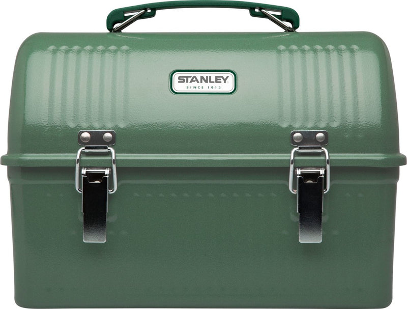 Stanley classic lunch box 9.5l - roestvrijstalen lunchbox met handvat - bpa vrije voedselcontainer - ook geschikt voor vacuümfles of reisbeker - hammertone green
