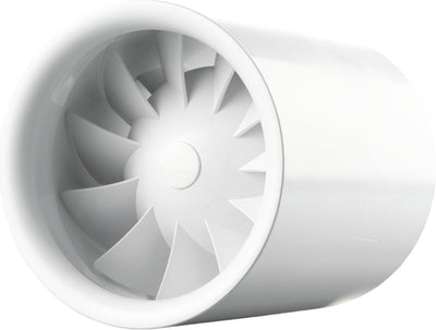 Vents buisventilator quietline ø100 mm - 100 m³ h - in-line - extra stil