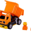 Cavallino mijn eerste kiepvrachtwagen oranje, 19cm