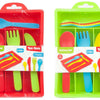 Toi-toys home food bestekset met bak, 16dlg.