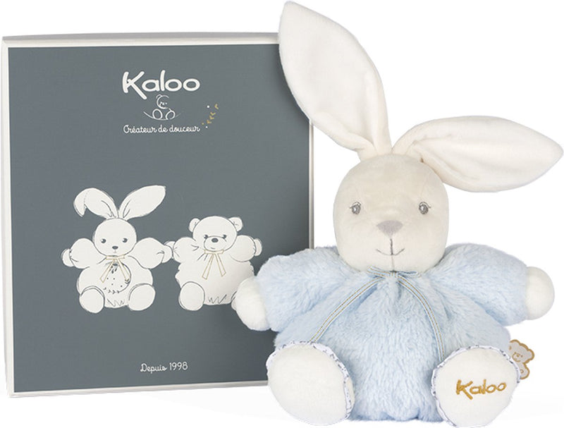 Kaloo perle – knuffel - konijn blauw