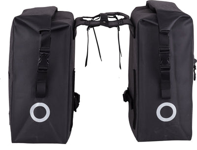 Willex dubbele tas combi 100% waterdicht zwart
