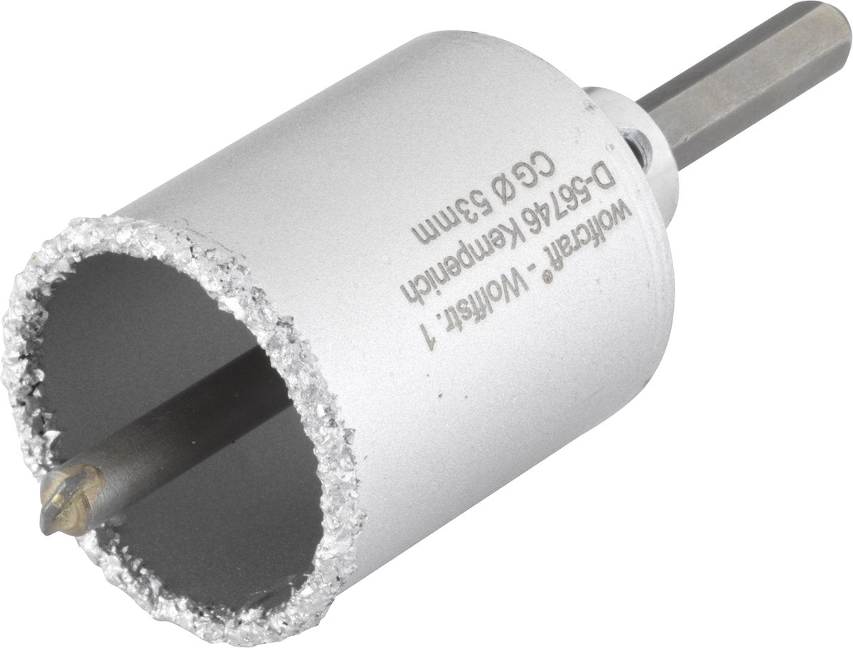 Wolfcraft - gatenzaag 53mm - voor steen metselwerk - 3895000