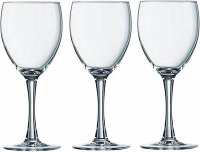 Chef sommelier arcoroc wijnglazen - 6x stuks - glas - 190 ml - witte rode wijn