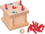 Goki houten tricky 6 pinnen spel - afbeelding 1