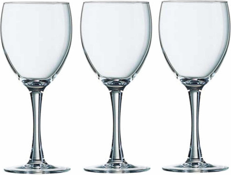 Chef sommelier arcoroc wijnglazen - 6x stuks - glas - 190 ml - witte rode wijn