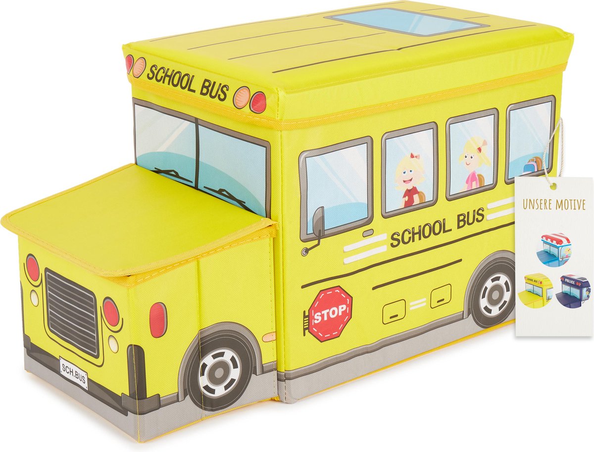 Bieco school bus opbergbox 04-000506