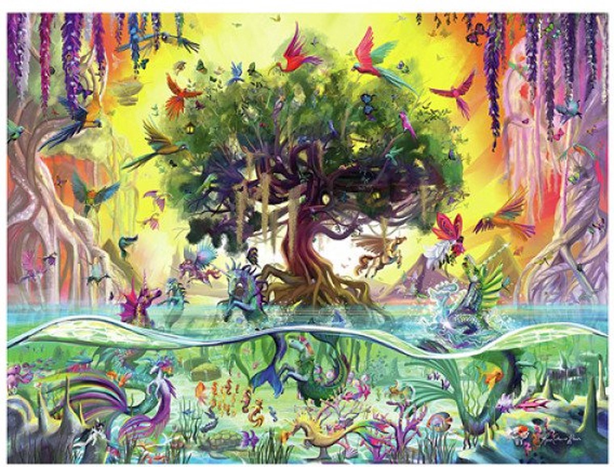 Ravensburger puzzel eenhoorns 1500pcs