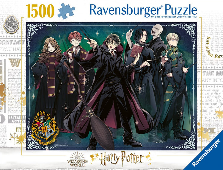 Ravensburger puzzel harry potter - legpuzzel - 1500 stukjes