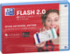 Oxford flash 2.0 - flashcards - gelijnd - a6 - turquoise rand - 80 stuks