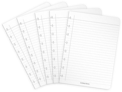 Correctbook a5 extra pagina’s gelinieerd – uitbreidingsset – 5 herbruikbare, uitwisbare bladen