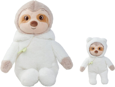 Simba toys plush - knuffel luiaard in onesie zittend - 21cm