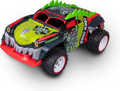Nikko rc auto dino truck - bestuurbare auto voor binnen en buiten - 4wd off-road amfibievoertuig - inclusief usb accu + lader - 14km u - vanaf 6 jaar