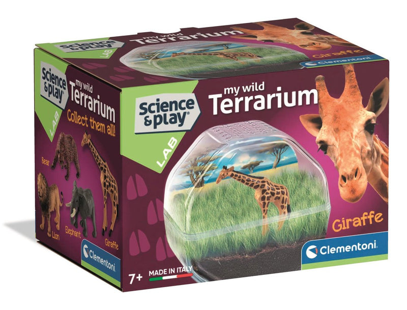 Clementoni wetenschap spel my wild terrarium - giraf