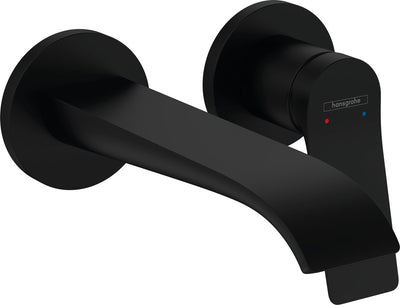 Hansgrohe vivenis afbouwdeel - voor inbouw 2-gats wastafelkraan - voorsprong 19.5cm - mat zwart