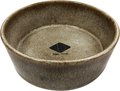 D d home d d voerbak jasper zand - hondenvoerbak - ø16.8 cm