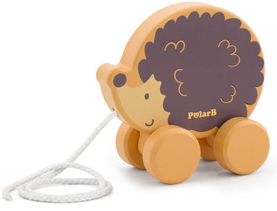 Polarb egel houten trekfiguur 44003