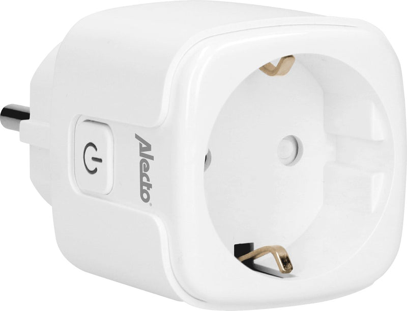 Alecto smart-plug10 - smart wifi tussenstekker - 16a 3680w - wit