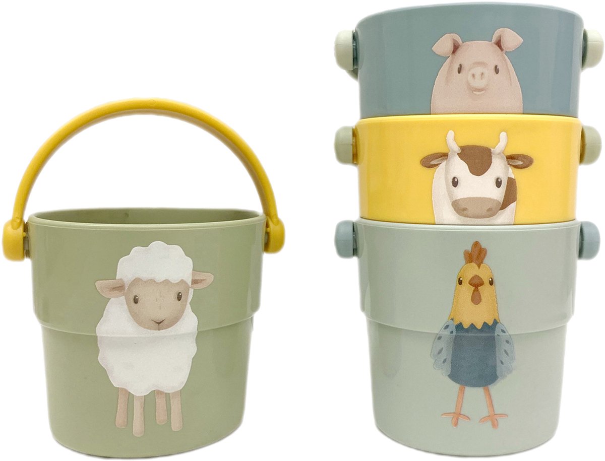 Little dutch farm badbekers 4 stuks