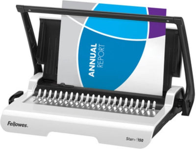 Fellowes star+ inbindmachine – 150 vel – 15 vel ponscapaciteit – binder voor thuisgebruik – a4 a3