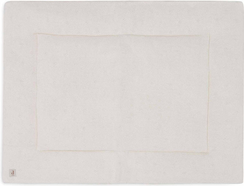 Jollein - boxkleed 75x95cm - speelkleed baby - cosy knit ivory