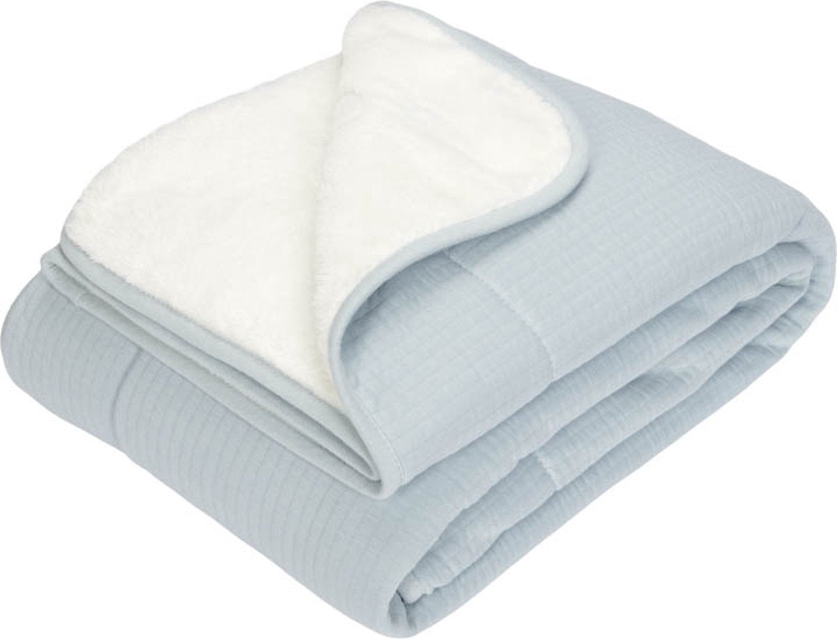 Little dutch wiegdeken pure soft blue