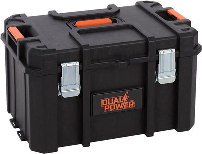 Powerplus dual power gereedschapskist powdptb02 - groot formaat - b37,1xl52,8xh28,4 cm- gereedschap