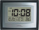 Technoline digitale wandklok - datum - temperatuur - wekkerfunctie - ws 8004
