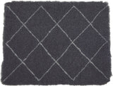 Zolux berber vetbed gerecycled grey - 75x95cm - afbeelding 1