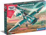 Clementoni wetenschap spel mechanica - vliegtuigen en helikopters - constructie speelgoed - vanaf 8 jaar - afbeelding 1