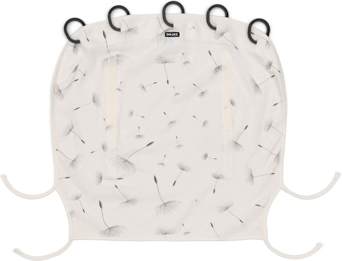Dooky universal cover zonnescherm kinderwagen - uv bescherming voor je kind - zonnedoek buggy - dandelion
