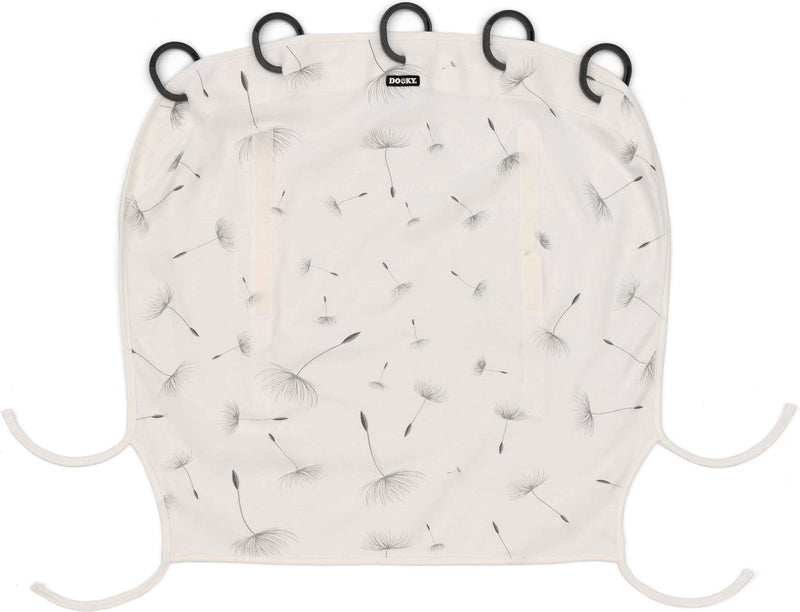 Dooky universal cover zonnescherm kinderwagen - uv bescherming voor je kind - zonnedoek buggy - dandelion