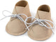 Miniland ml poppen: schoenen voor jongen meisje 38cm, beige, 3+