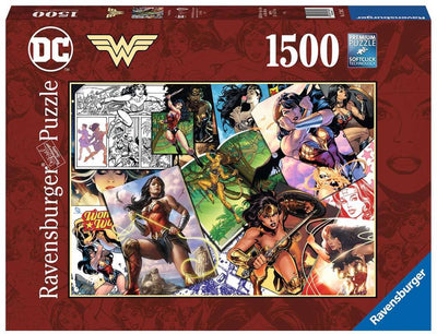 Ravensburger puzzel wonder woman - legpuzzel - 1500 stukjes