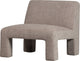 Woood lavid fauteuil - polyester - naturel - 73x74x84