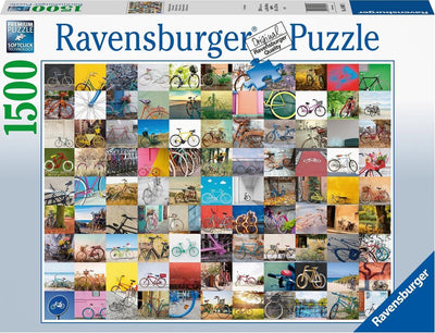 Ravensburger puzzel 99 fietsen en meerâ€¦. - legpuzzel - 150 stukjes