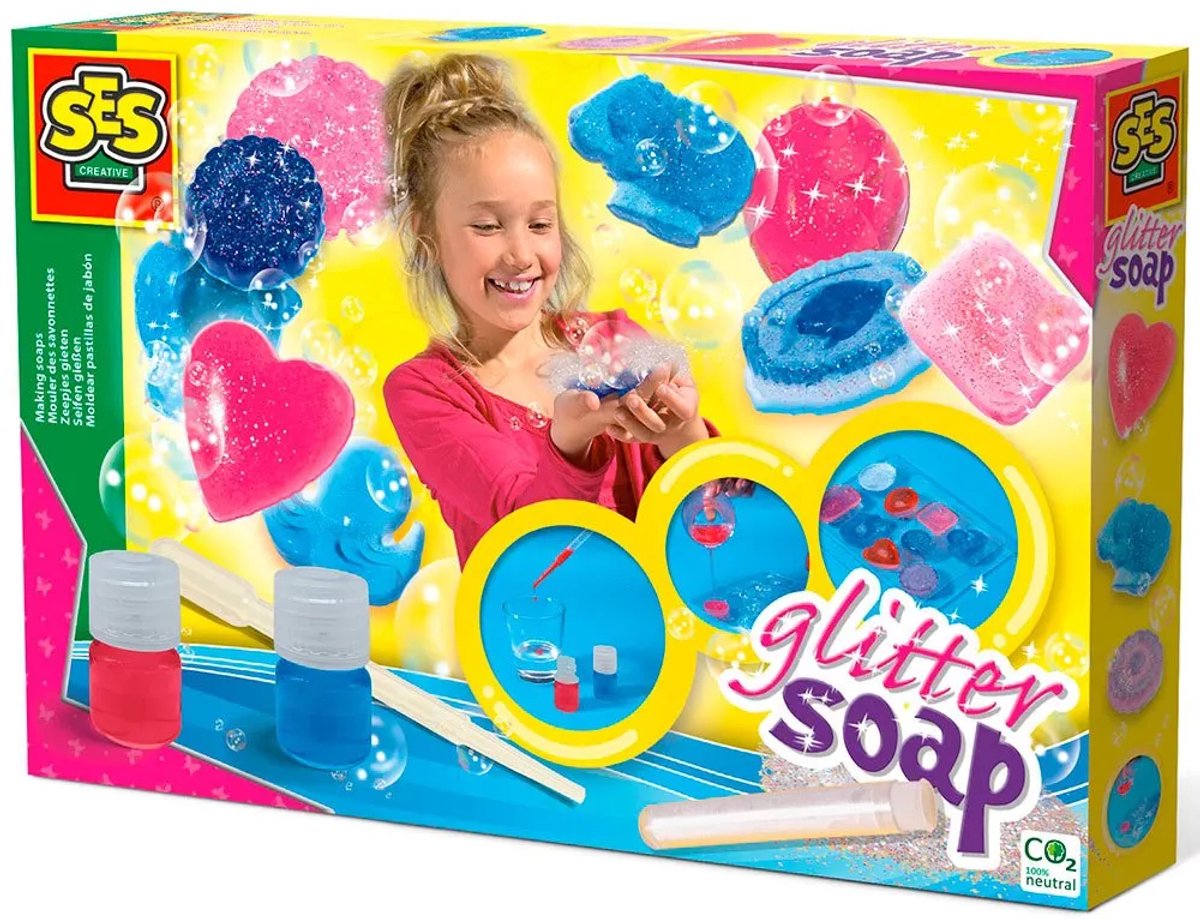 Ses creative ses zeepjes gieten