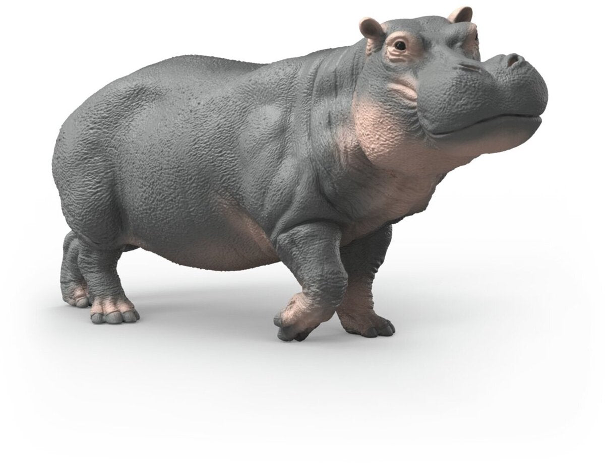 Schleich speelfiguur nijlpaard wild life kunststof realistisch 14938.