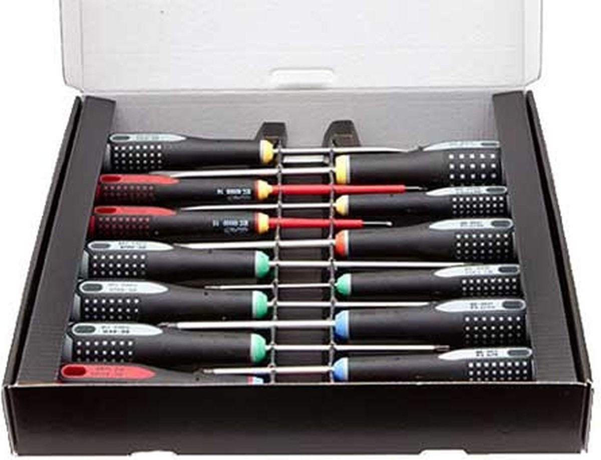 Bahco be-9875 ergo™ schroevendraaierset, 13-delig