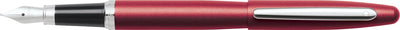 Sheaffer vulpen - vfm e9403 - m - excessive red nickel plated - sf-e0940353