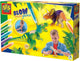 Ses creative ses - blow airbrush pens - dino's - 5 stuks - blaasstift - goed uitwasbaar - inclusief dino onderdelen, lijm, penseel en stickers - knutselen jongens - dinosaurus speelgoed