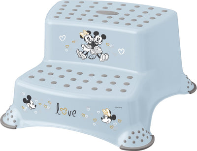 Keeeper mickey mouse lichtblauw 2 treden opstapje