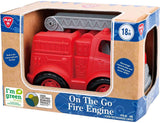 Playgo biobased brandweerwagen rood - 28cm - afbeelding 1
