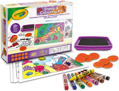 Crayola - hobbypakket - stempel- en kleurkit - knutselset voor kinderen